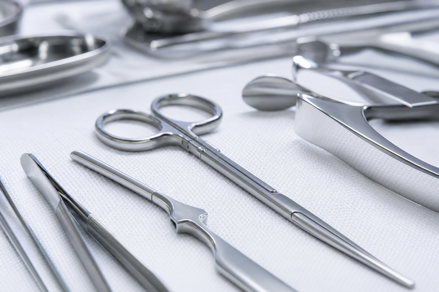 Medical instrument bar stock.